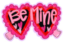 Load image into Gallery viewer, Valentine Be Mine Heart Sunglasses door hanger