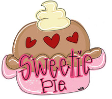 Load image into Gallery viewer, TEMPLATE:  Sweetie Pie Door Hanger Download Template - Printable Template