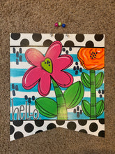 Load image into Gallery viewer, Hello Spring Pendant Door Hanger