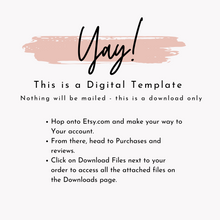 Load image into Gallery viewer, TEMPLATE: Double Cherries Door Hanger Download Template - Printable Template