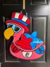 Load image into Gallery viewer, Hi. Hey. Hello. Home Doorhanger - 3D Welcome door decor - wooden hand painted doorhanger