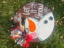 Load image into Gallery viewer, Hi. Hey. Hello. Home Doorhanger - 3D Welcome door decor - wooden hand painted doorhanger