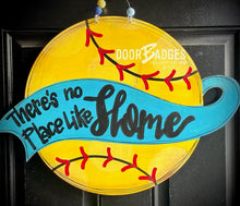 Load image into Gallery viewer, Hi. Hey. Hello. Home Doorhanger - 3D Welcome door decor - wooden hand painted doorhanger