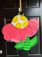 Load image into Gallery viewer, Hi. Hey. Hello. Home Doorhanger - 3D Welcome door decor - wooden hand painted doorhanger