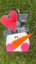 Load image into Gallery viewer, Hi. Hey. Hello. Home Doorhanger - 3D Welcome door decor - wooden hand painted doorhanger