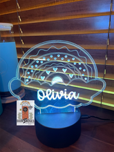 Load image into Gallery viewer, Personalized LED Night Light - Custom Name Light Night Gift - Kids Room Decor - Personalized Gifts for Kids - BYF