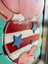 Load image into Gallery viewer, 4th of July Pig on a Float Door Hanger