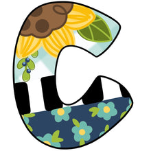 Load image into Gallery viewer, Decorative Letter, Monogram Letter Door Hanger - DoorBadges