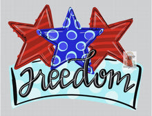 Load image into Gallery viewer, USA Stars - Freedom Door Hanger - DoorBadges