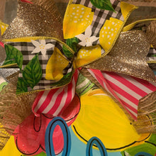 Load image into Gallery viewer, Summer Lemon Door Hanger - DoorBadges