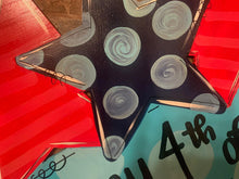 Load image into Gallery viewer, USA Stars - Freedom Door Hanger - DoorBadges