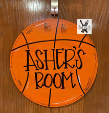 Load image into Gallery viewer, Kid's Bedroom Assorted Designs door hanger - Bennington Youth Football - DoorBadges