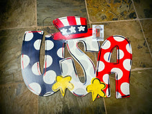 Load image into Gallery viewer, USA Door Hanger - DoorBadges