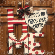 Load image into Gallery viewer, Baseball/Softball door hanger, Home door hanger, sports door hanger, - DoorBadges