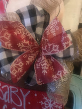 Load image into Gallery viewer, Christmas Door Hanger - Hot Chocolate Door Decor - DoorBadges