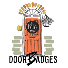 Load image into Gallery viewer, TEMPLATE: Gobble Turkey Door Hanger Download Template - Printable Template - DoorBadges
