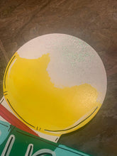 Load image into Gallery viewer, North Pole Door Hanger - Christmas Sign - Unique Gift - Holiday Door Decor - Hand Painted - DoorBadges