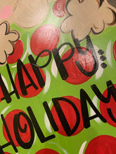 Load image into Gallery viewer, Ready to Ship - Christmas Elf Door Hanger - Elf Ornament Gift - Christmas Ornament Door Decor - Holiday Ornament - DoorBadges