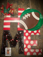 Load image into Gallery viewer, Football door hanger, Home door hanger, Sports door hanger - DoorBadges
