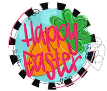 Load image into Gallery viewer, Easter carrot Door Hanger - Happy Easter door Decor - - DoorBadges