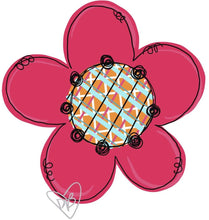 Load image into Gallery viewer, Flower Door Hanger - Spring Flower door Decor - DoorBadges