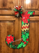 Load image into Gallery viewer, Monogram Letter Door Hangers - Summer - Pool - Fall - Christmas - Floral - DoorBadges