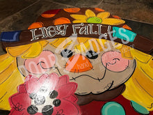 Load image into Gallery viewer, Fall Scarecrow Door Hanger - DoorBadges