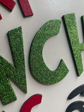 Load image into Gallery viewer, Merry Grinchmas Round door hanger -WHS FB - DoorBadges