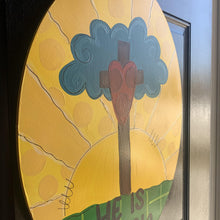 Load image into Gallery viewer, Easter Cross “He Is Risen” Door Hanger - DoorBadges