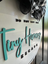 Load image into Gallery viewer, Tiny Humans Welcome Door Hanger - DoorBadges