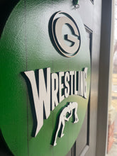 Load image into Gallery viewer, Gretna Wrestling Door Hanger