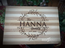 Load image into Gallery viewer, Personalized Cutting Boards - Charcuterie Boards - DoorBadges