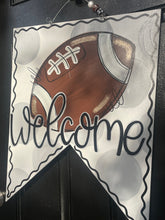 Load image into Gallery viewer, Football Pendant door hanger -WHS FB - DoorBadges