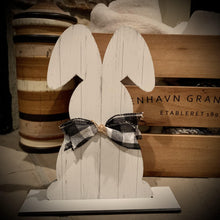 Load image into Gallery viewer, Farmhouse Easter Bunny Shelf Sitter - DoorBadges