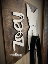 Load image into Gallery viewer, Dog Leash Wall sign - Dog leash hook - DoorBadges