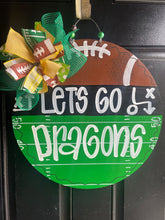 Load image into Gallery viewer, Gretna Football Door Hanger