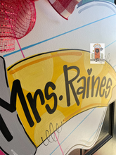 Load image into Gallery viewer, School Apple with Pencil Door Hanger - Teacher - teacher gift - DoorBadges