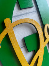 Load image into Gallery viewer, Gretna Dragon Monogram Door Hanger - DoorBadges