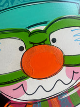 Load image into Gallery viewer, Snowman with Glasses Winter Door Hanger - Winter Door Decoration - DoorBadges