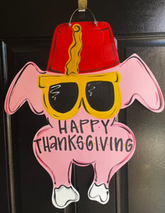 Thanksgiving Friends door hanger - BYF