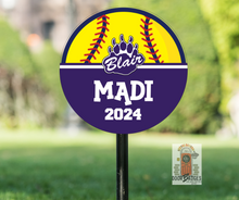 Load image into Gallery viewer, UV Printed Sports Yard Sign (15 Varieties)
