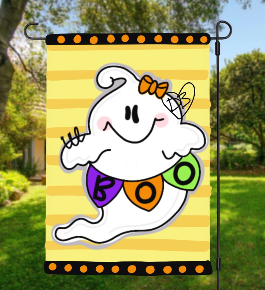 Garden Flag - Halloween  Ghost flag