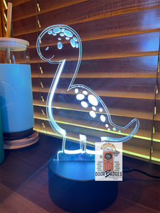 Personalized LED Night Light  - Bager Night Light- Kids Room Decor - Personalized Gifts for Kids - BYF