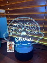 Load image into Gallery viewer, Personalized LED Night Light  - Custom Name Light Night Gift - Kids Room Decor - Personalized Gifts for Kids - BYF
