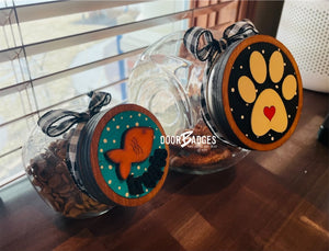 Dog - Cat Treat Jars