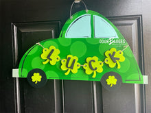 Load image into Gallery viewer, St Patrick&#39;s VW Bug Door Hanger - DoorBadges
