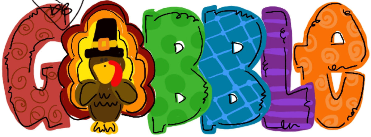 TEMPLATE: Gobble Turkey Door Hanger Download Template - Printable Temp ...