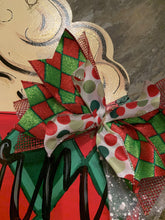 Load image into Gallery viewer, Christmas Door Hanger - Hot Chocolate Door Decor - - DoorBadges
