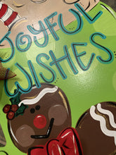 Load image into Gallery viewer, Christmas Door Hanger - Hot Chocolate Door Decor - - DoorBadges
