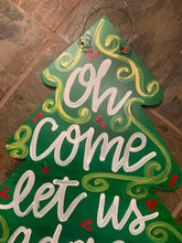 Load image into Gallery viewer, Christmas Door Hanger - Tree Door Decoration - DoorBadges

